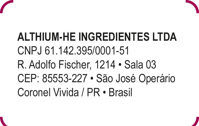 Dados da empresa Ahthium